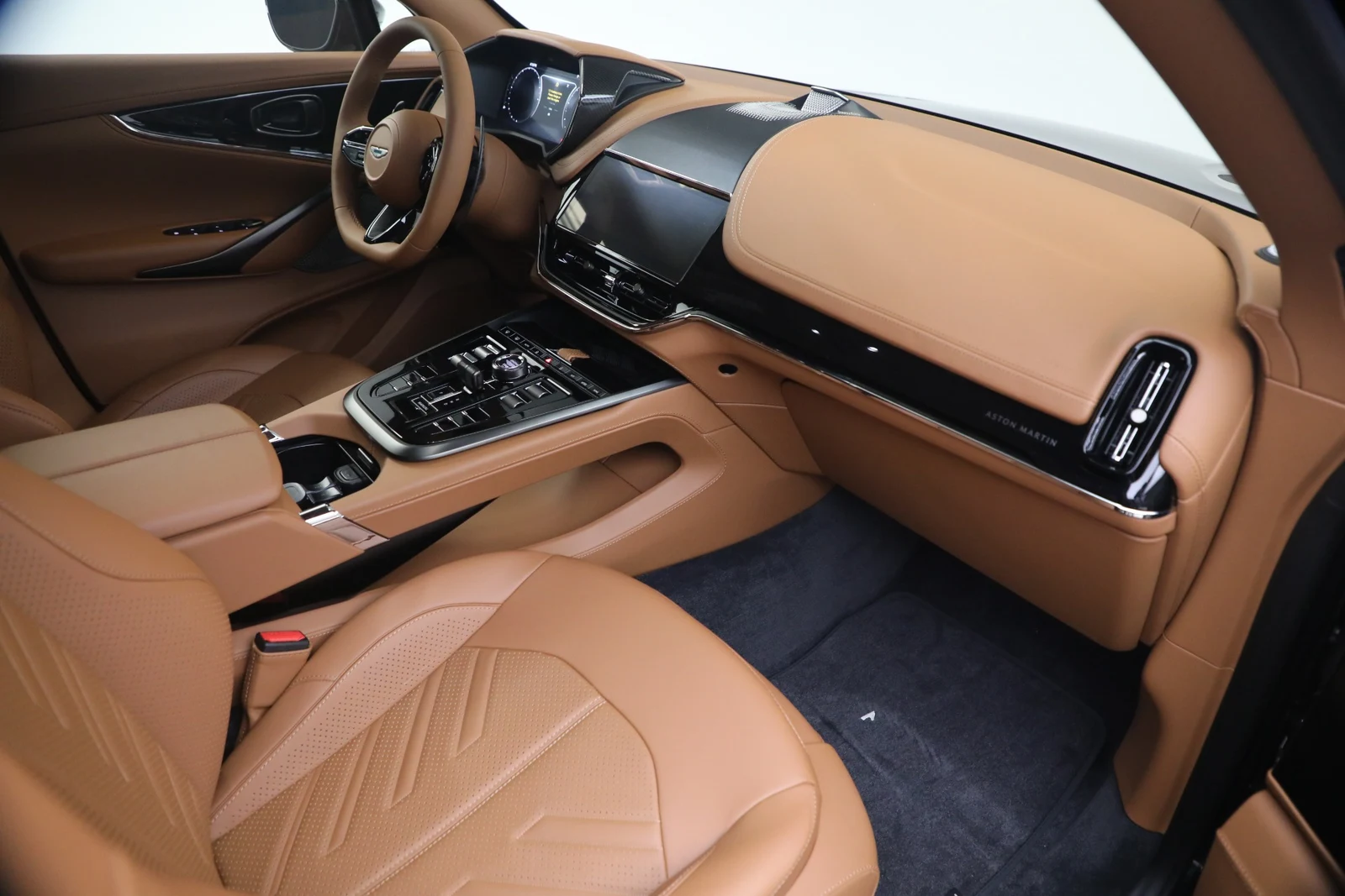 2026 Aston Martin DBX S interior, Centenary Saddle Tan