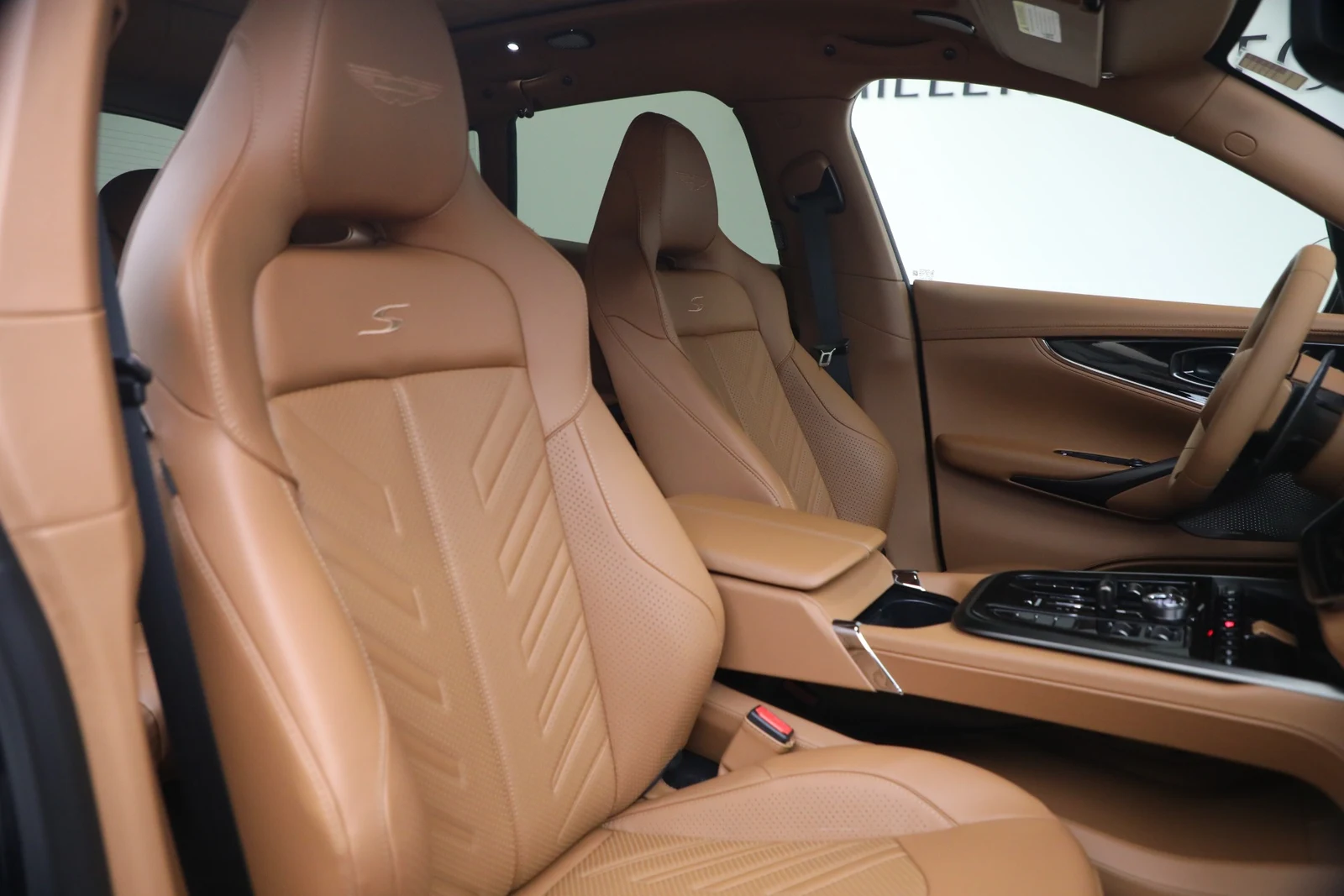 2026 Aston Martin DBX S interior, seats, Centenary Saddle Tan