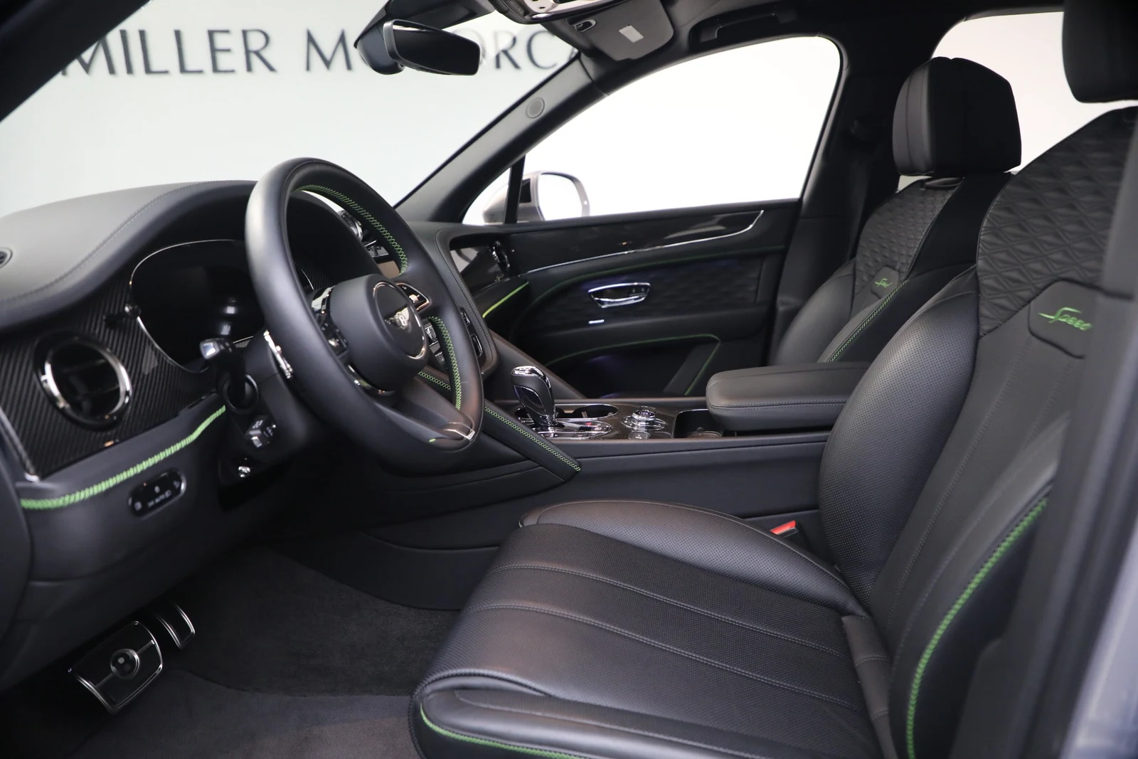 2026 Bentley Bentayga Speed interior, Beluga