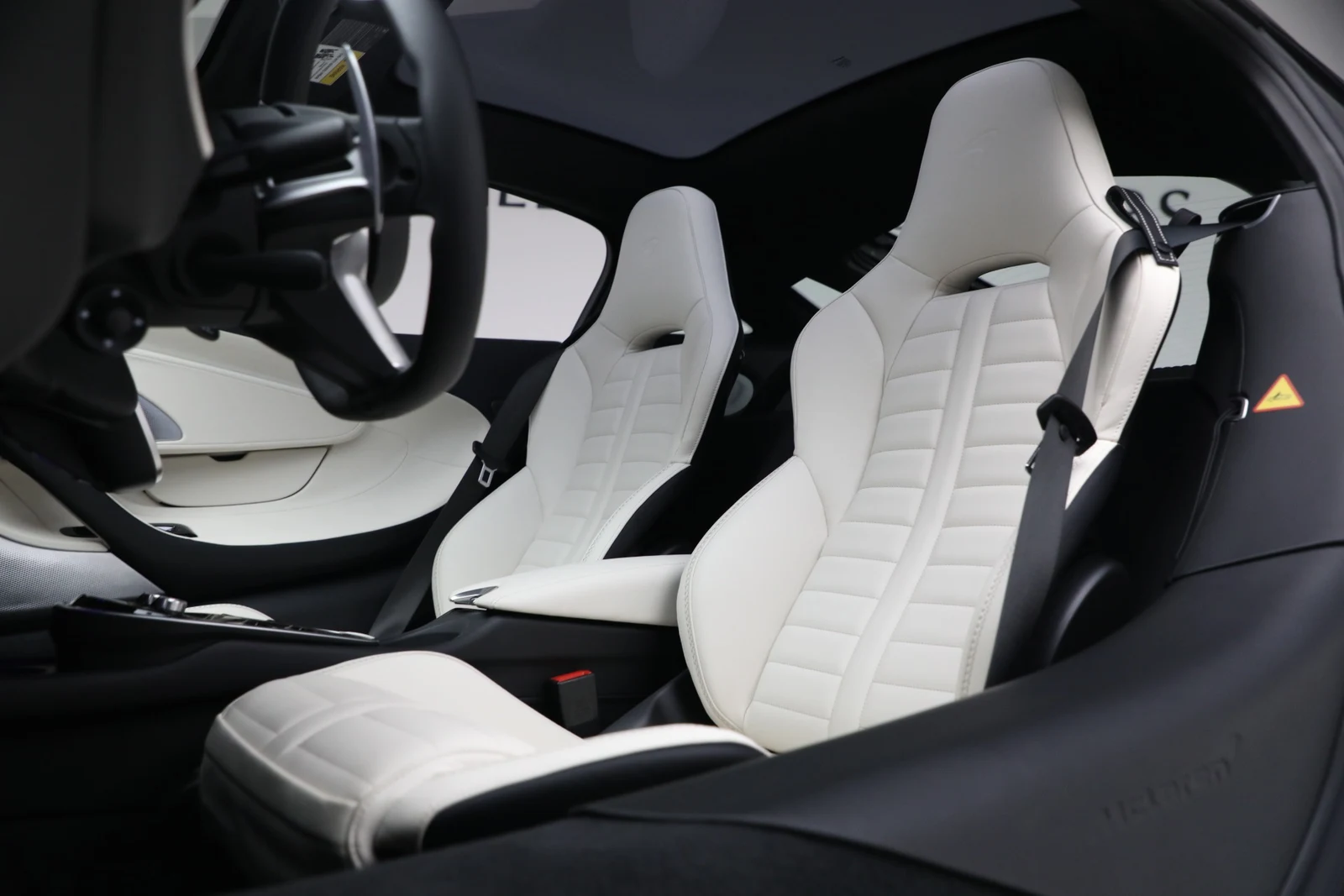 2027 McLaren GTS TechLux interior, seats, Porcelain