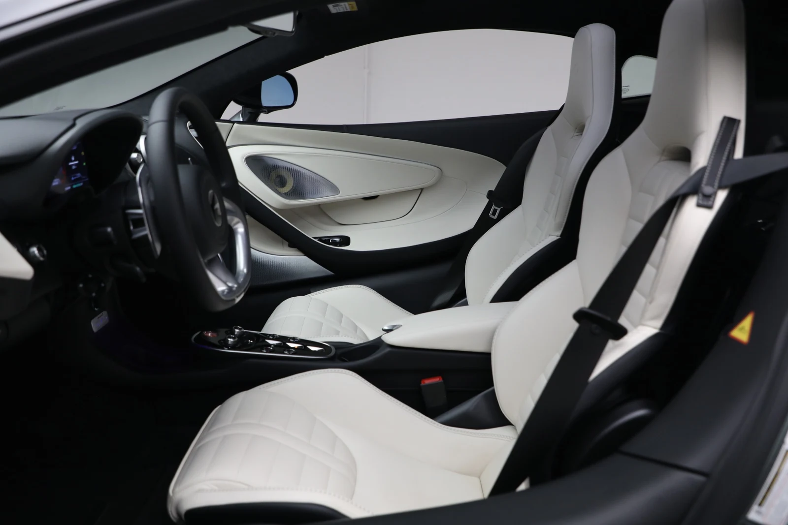 2027 McLaren GTS TechLux interior, seats, Porcelain