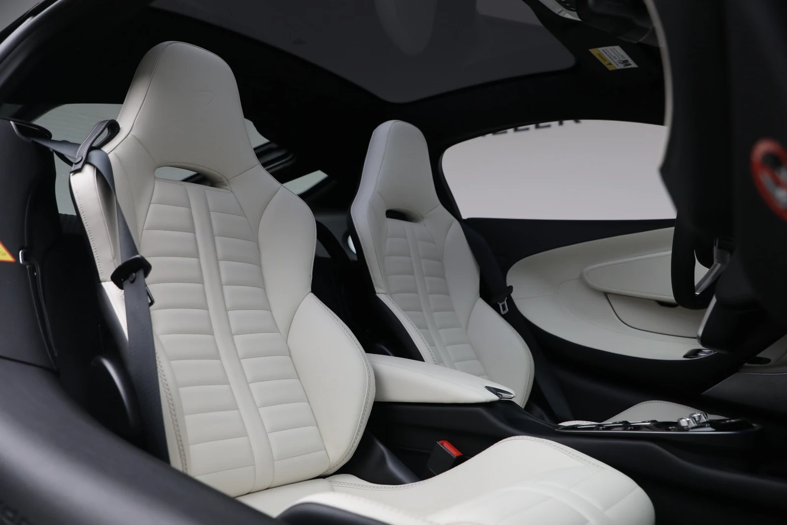 2027 McLaren GTS TechLux interior, seats, Porcelain