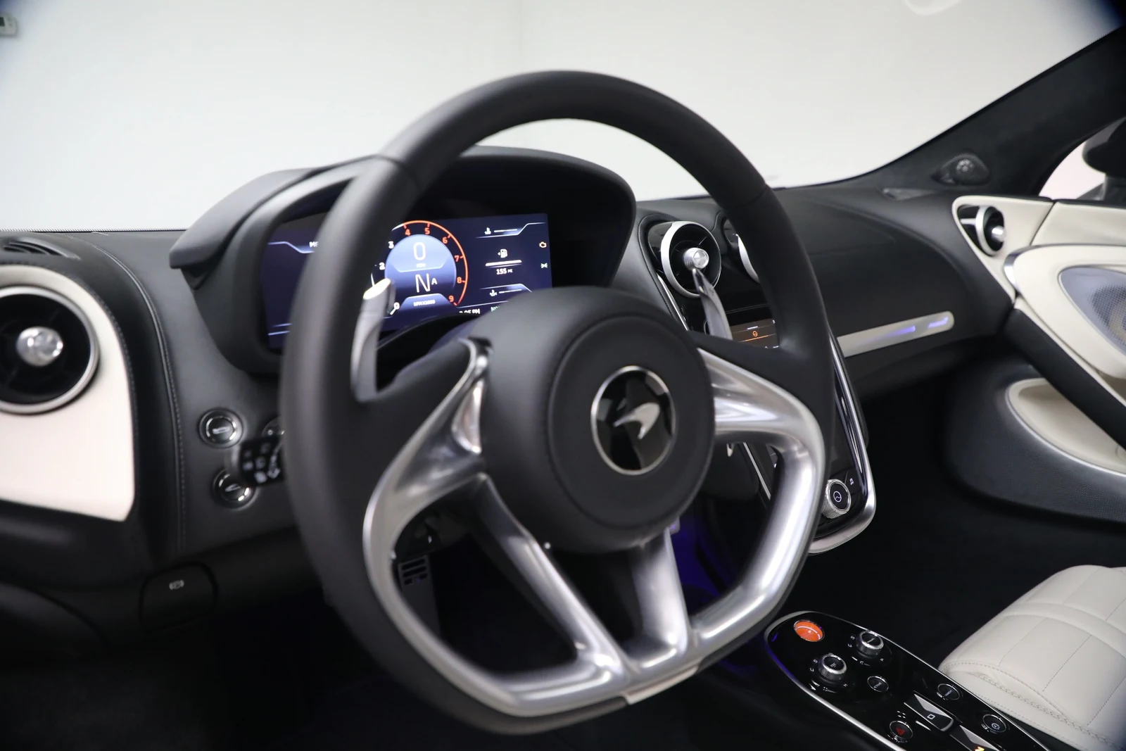 2027 McLaren GTS TechLux interior, Porcelain