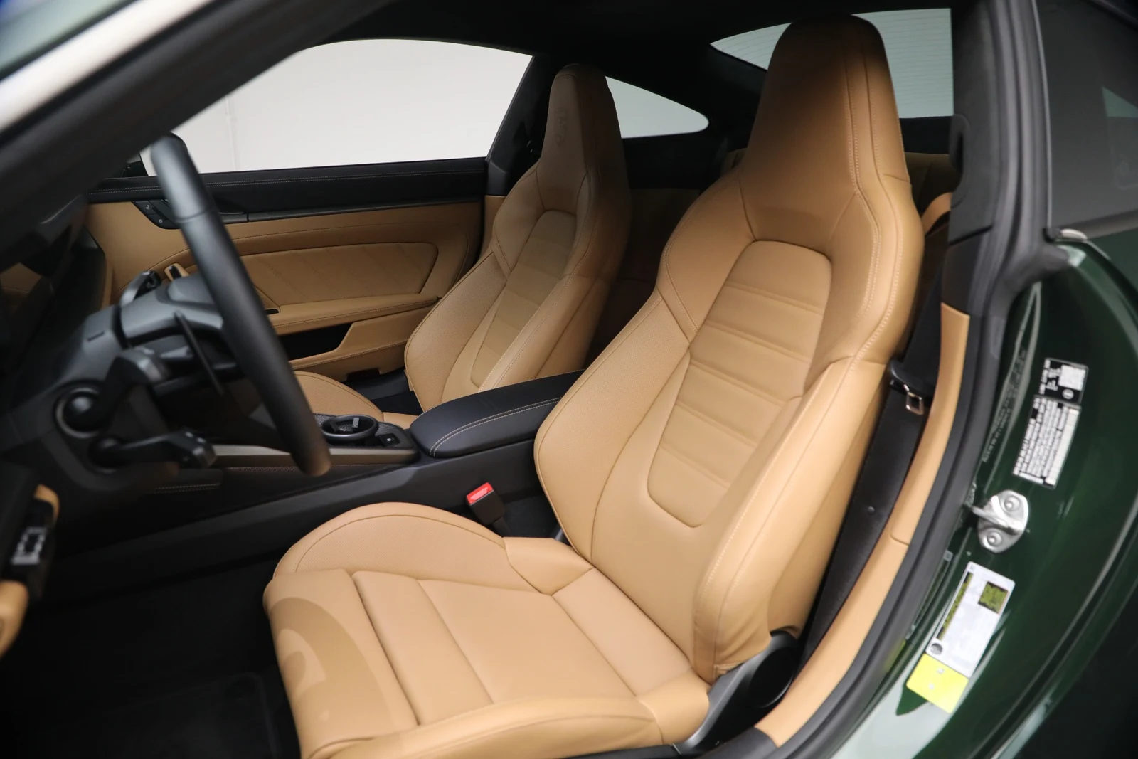 2026 Porsche 911 Turbo S interior, seats, Black