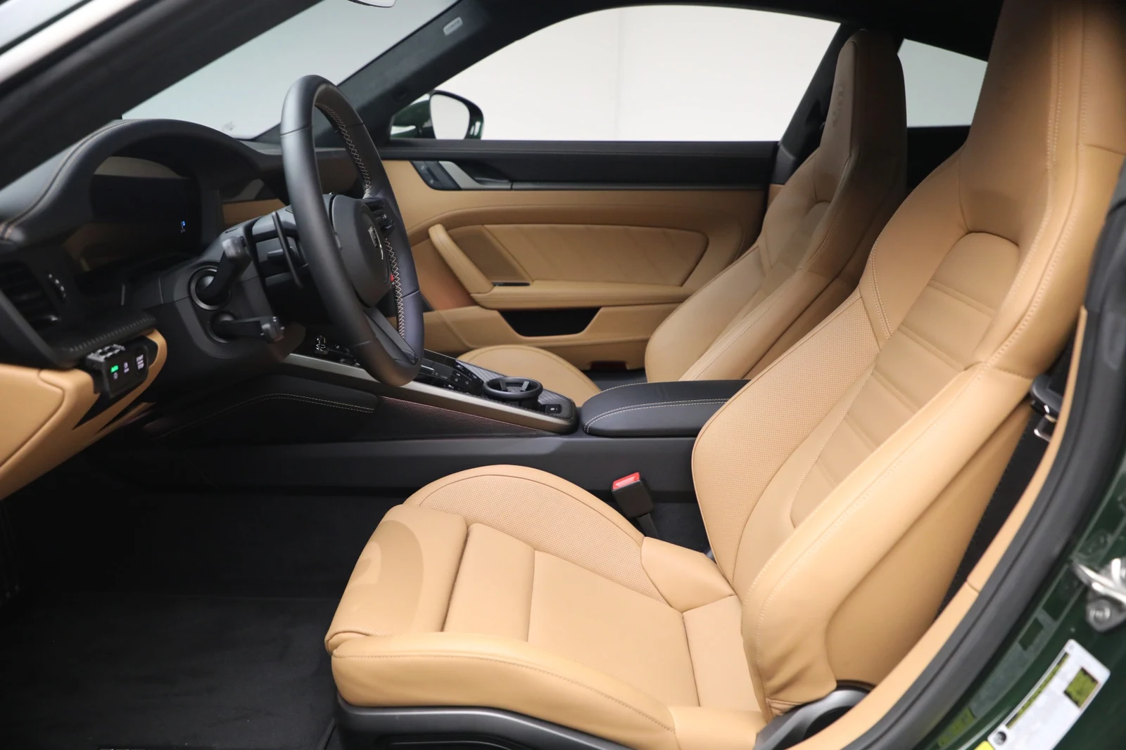 2026 Porsche 911 Turbo S interior, seats, Black
