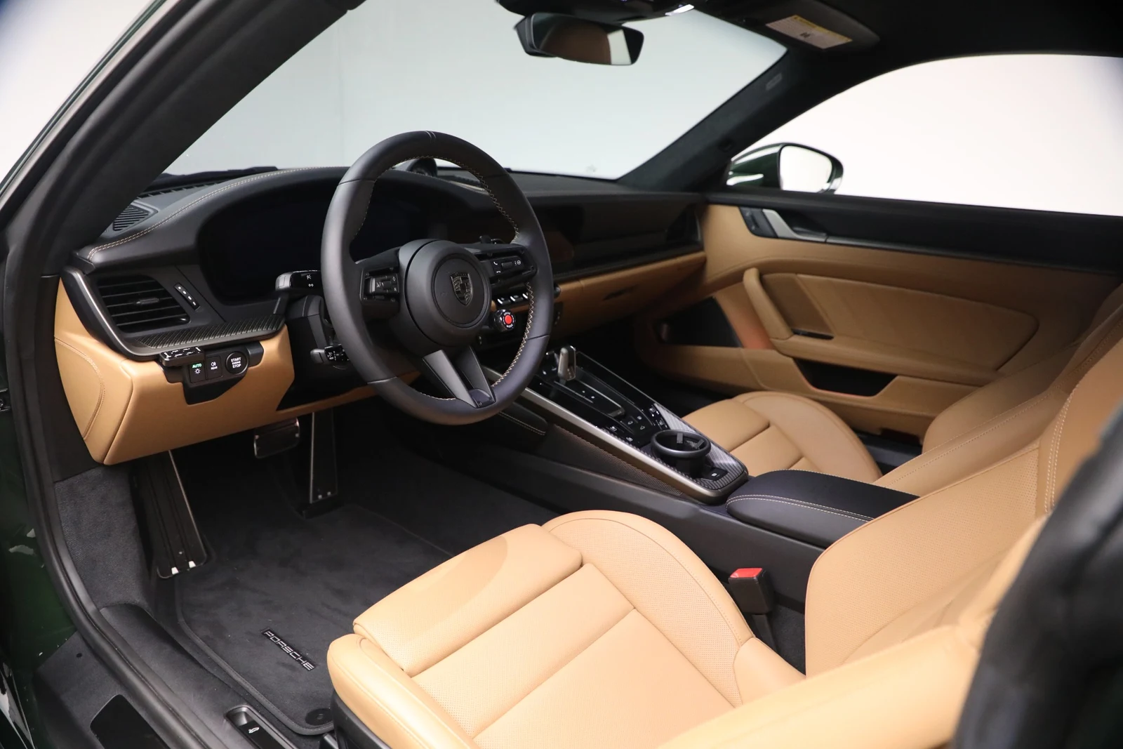 2026 Porsche 911 Turbo S interior, Black
