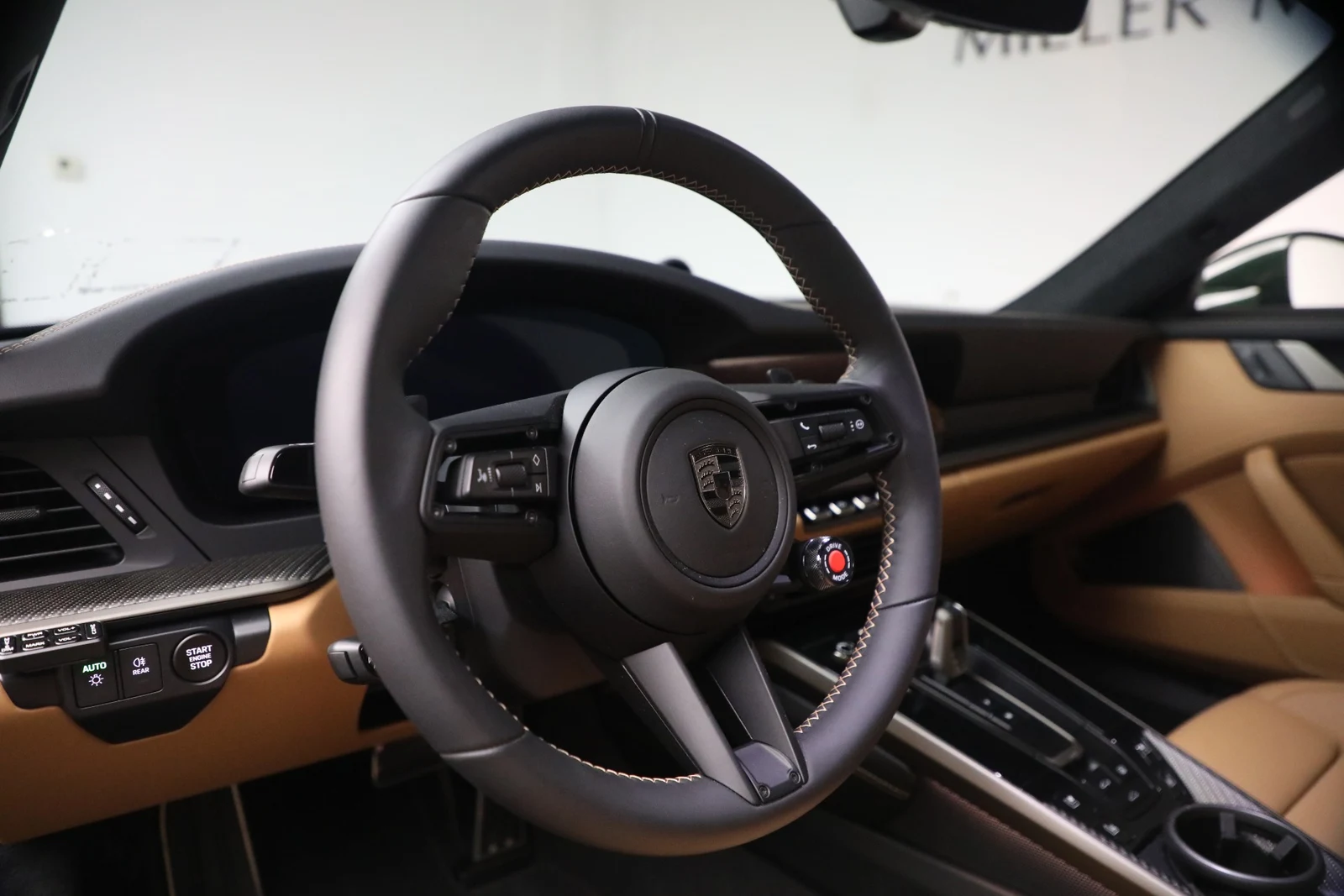 2026 Porsche 911 Turbo S interior, Black