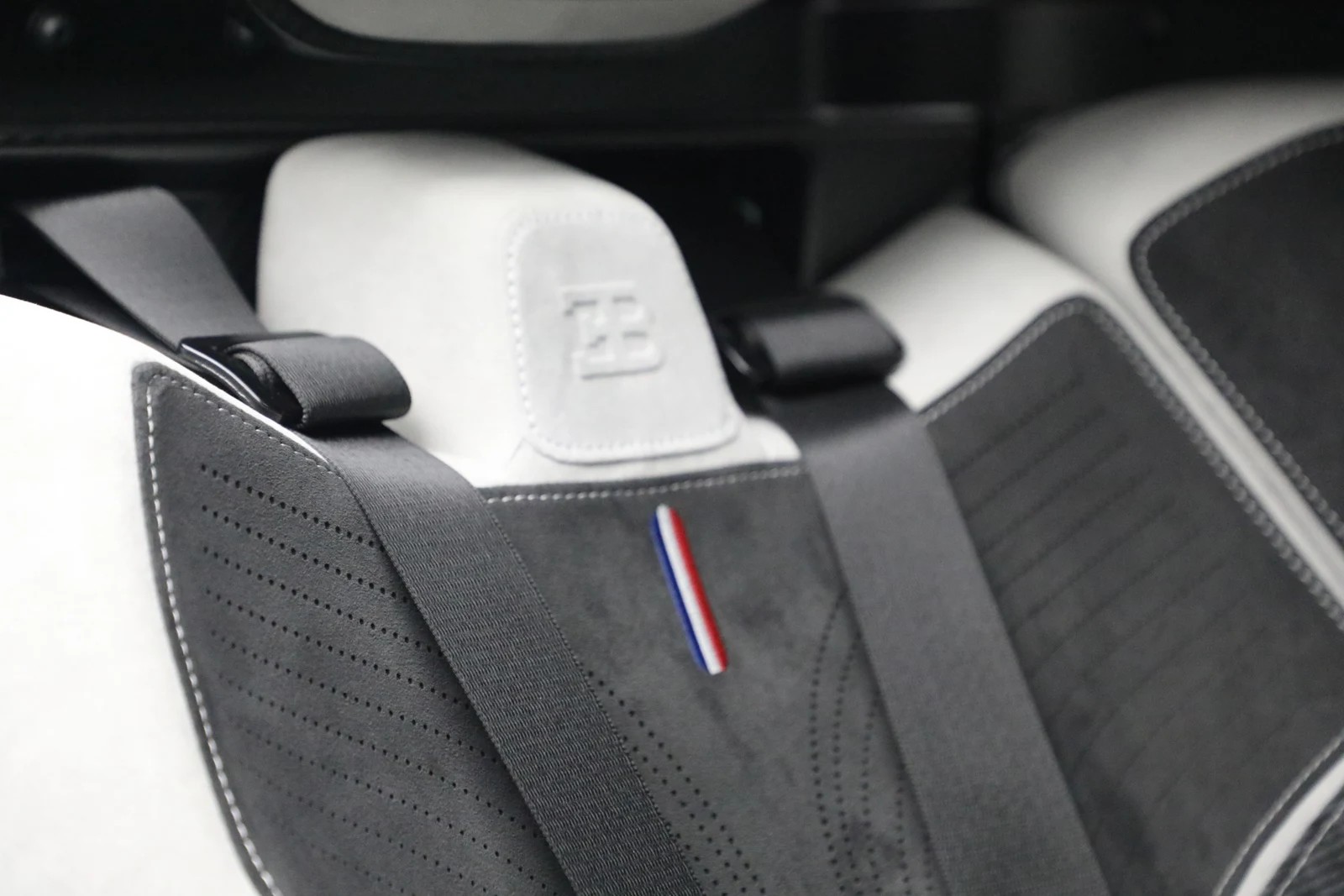 2024 Bugatti Bolide interior, Black