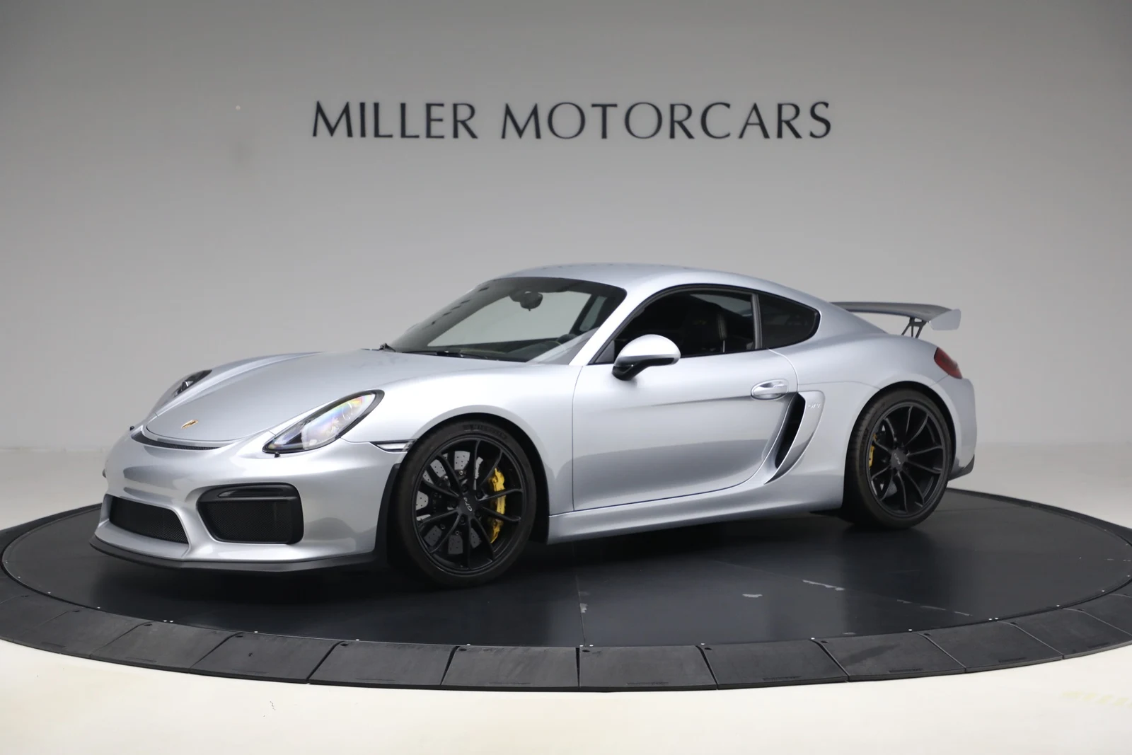 2016 Porsche Cayman GT4 for sale, exterior, Rhodium Silver Metallic