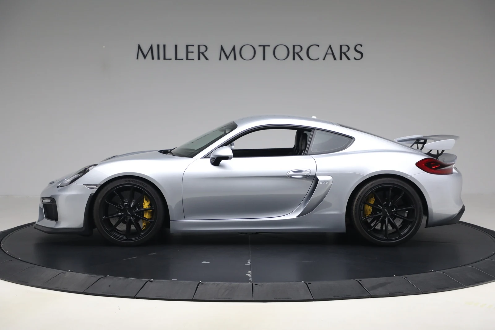 2016 Porsche Cayman GT4 for sale, exterior, Rhodium Silver Metallic