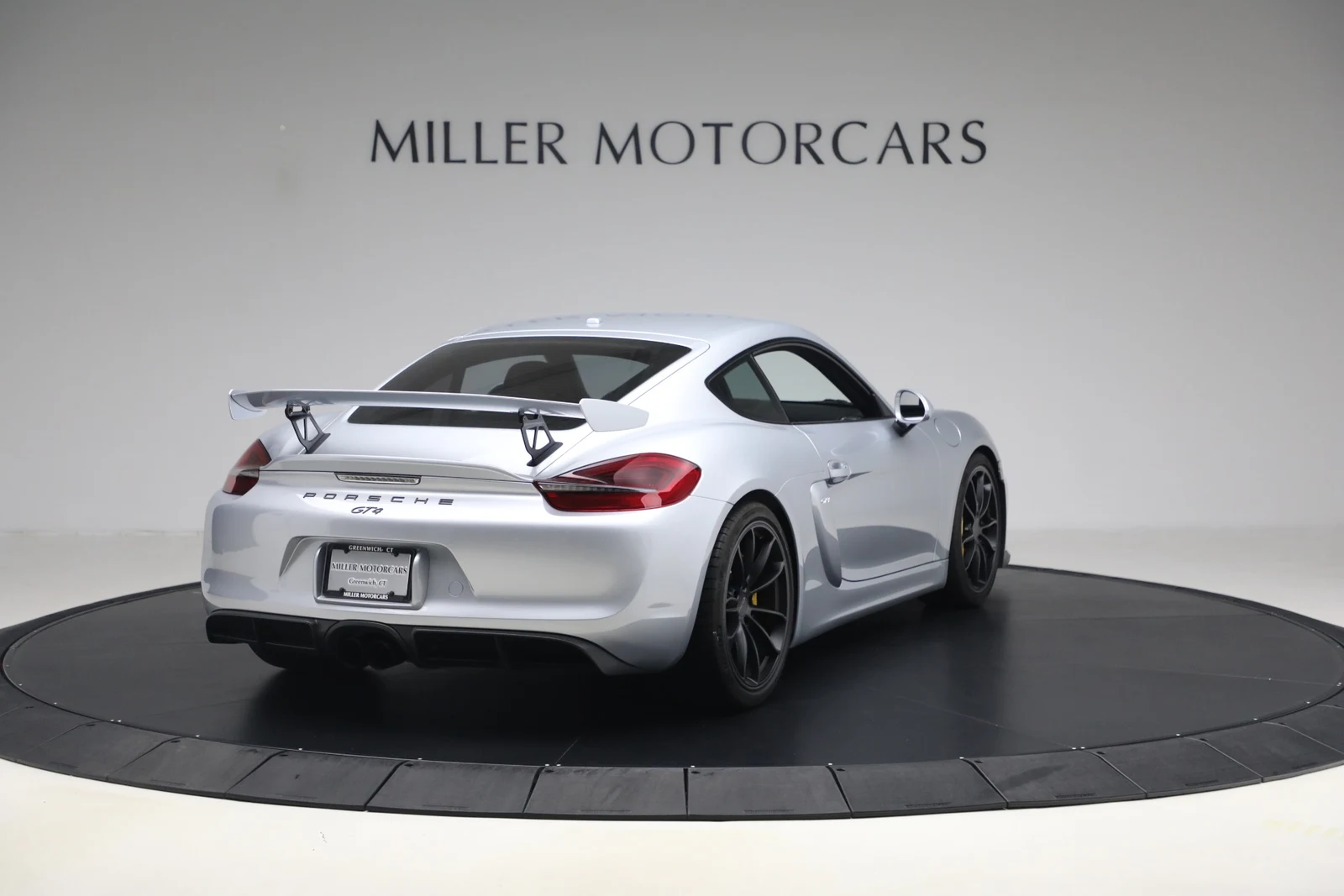 2016 Porsche Cayman GT4 for sale, exterior, Rhodium Silver Metallic