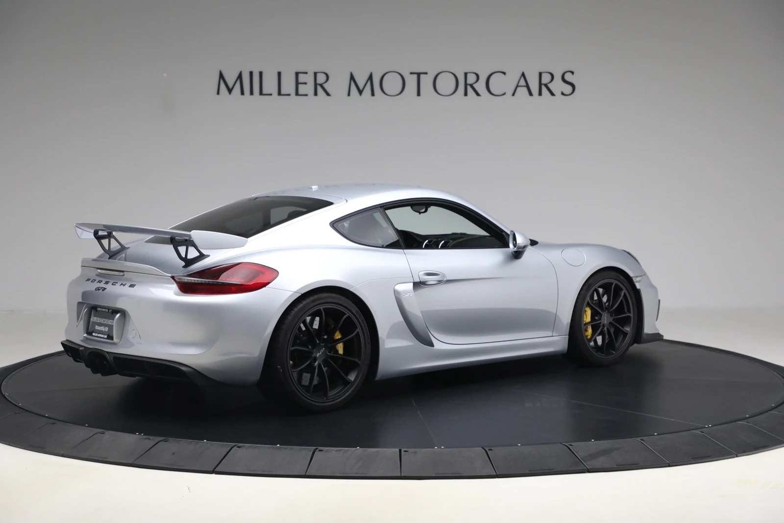 2016 Porsche Cayman GT4 for sale, exterior, Rhodium Silver Metallic