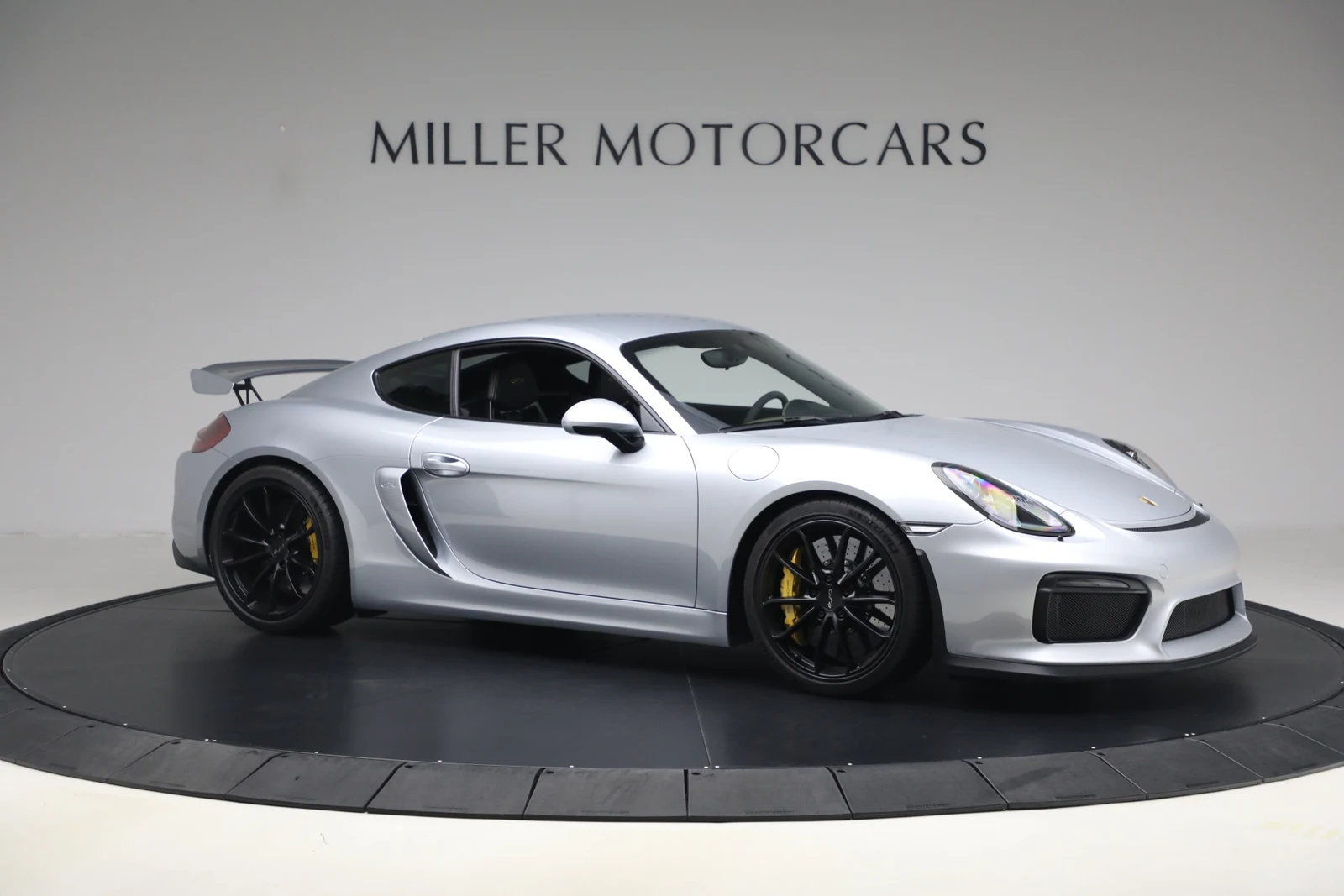 2016 Porsche Cayman GT4 for sale, exterior, Rhodium Silver Metallic