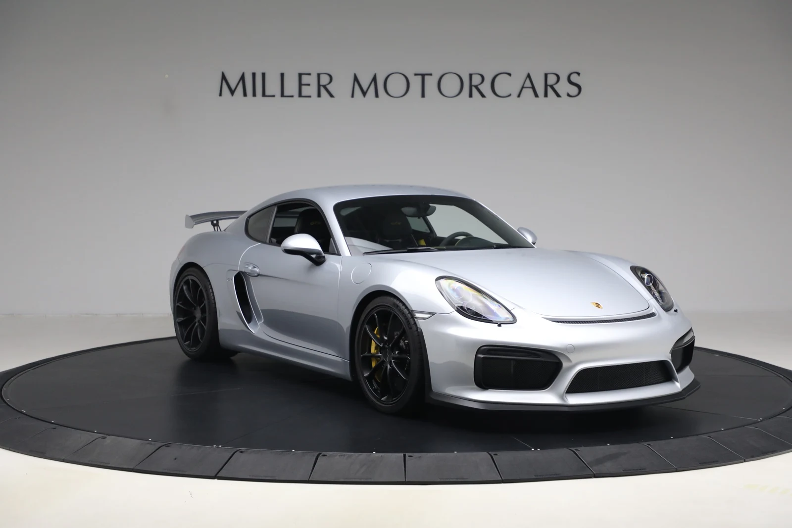 2016 Porsche Cayman GT4 for sale, exterior, Rhodium Silver Metallic