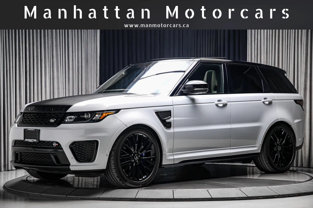 2017 Land Rover Range Rover Sport SVR (L494, 2015–2017) · Manhattan Motorcars Toronto