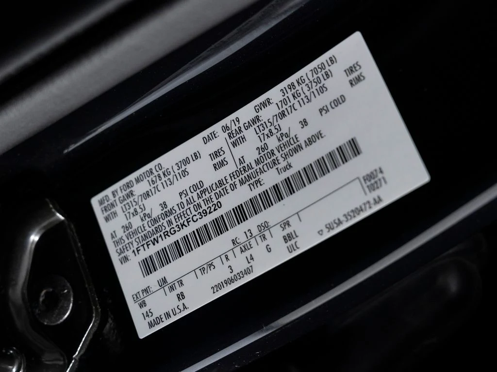 2019 Ford F-150 Raptor, 30/30