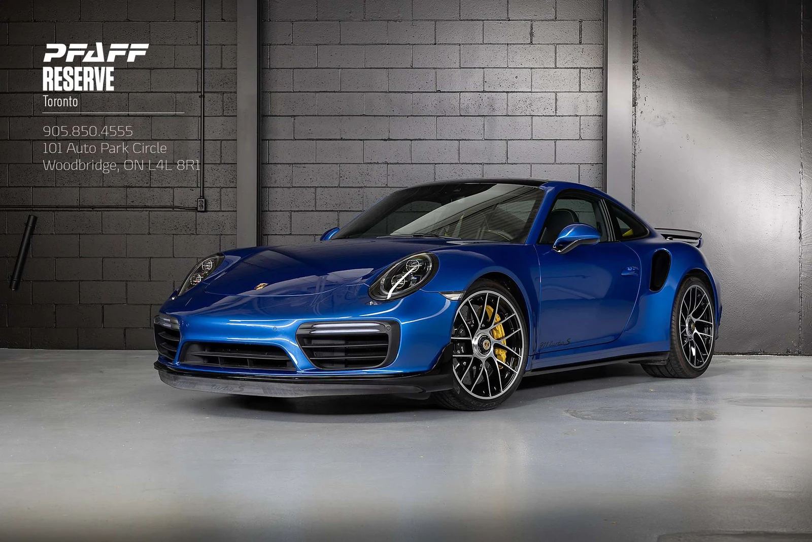 2017 Porsche 911 Turbo S (991.2) for sale at McLaren Toronto in Vaughan, Ontario