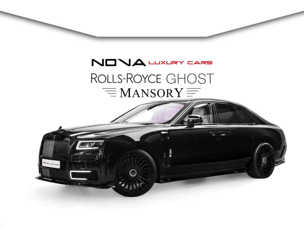 Rolls-Royce Ghost II Mansory · black · Nova Luxury Cars