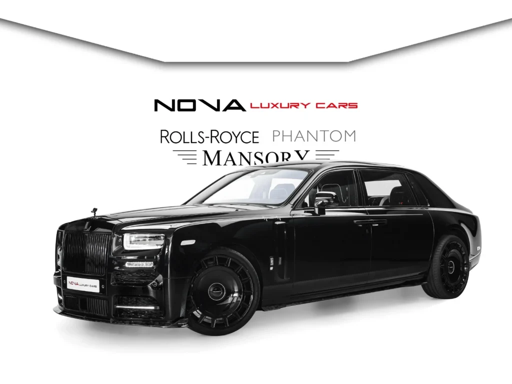 Rolls-Royce Phantom VIII Extended Wheelbase Mansory · black · Nova Luxury Cars