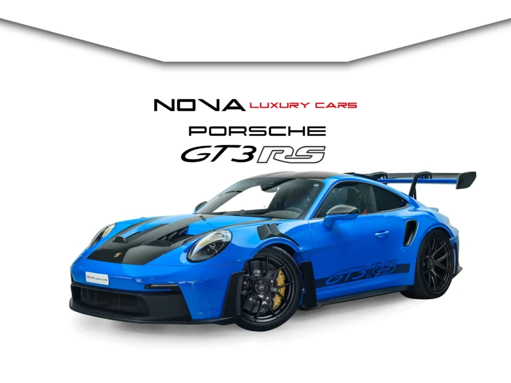 Porsche 911 (992) GT3 RS · blue · Nova Luxury Cars