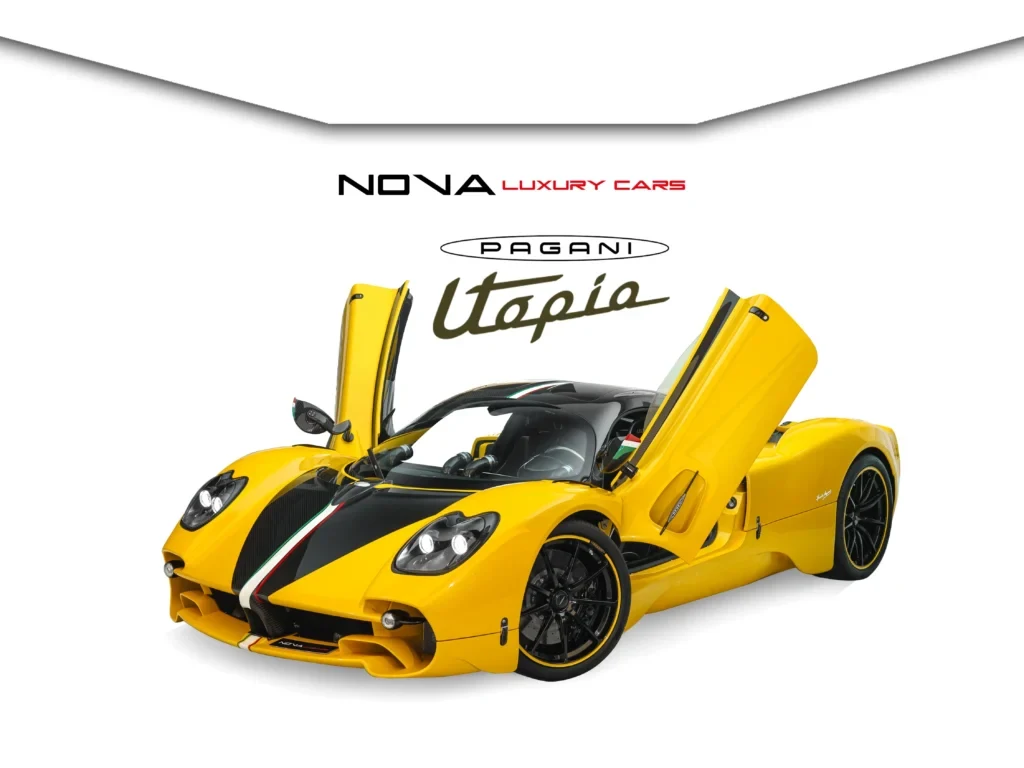 Pagani Utopia · Yellow · Nova Luxury Cars