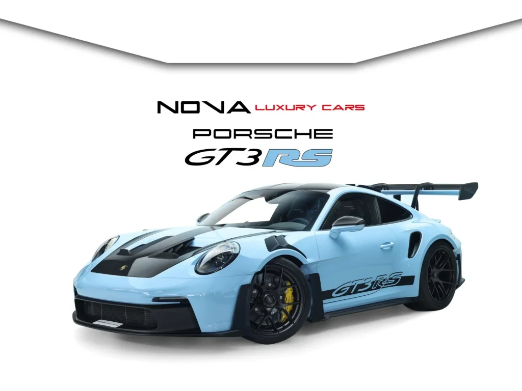 Porsche 911 (992) GT3 RS · blue · Nova Luxury Cars