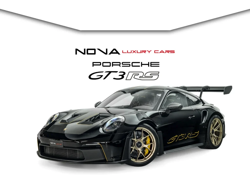 Porsche 911 (992) GT3 RS · black · Nova Luxury Cars