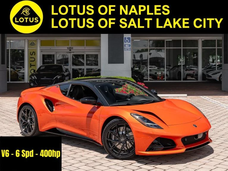 Lotus Emira V6 SE · Tangelo Orange · Naples Motorsports