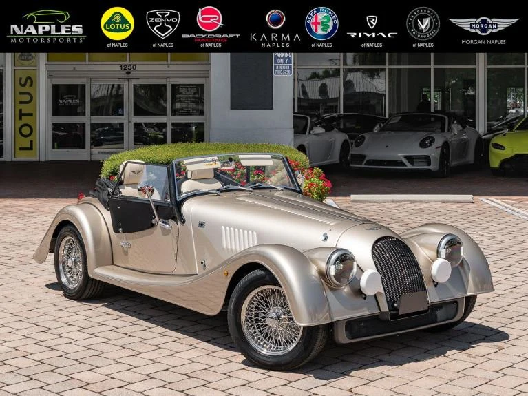 Morgan Plus Four · T1 Metallic White gold · Naples Motorsports