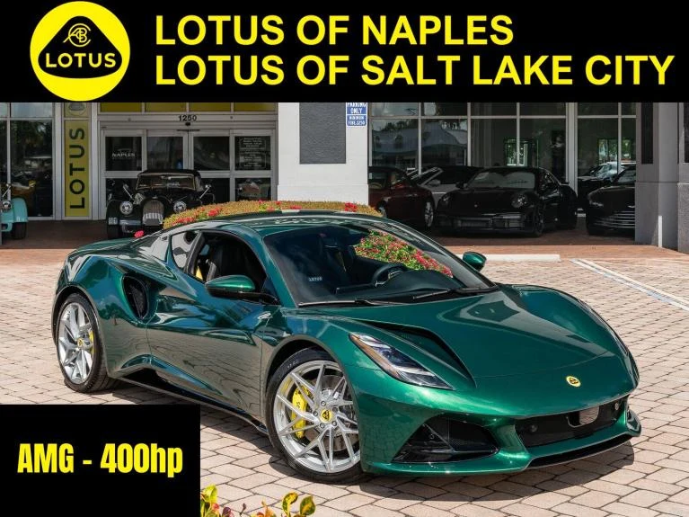 Lotus Emira Turbo SE · Racing Green · Naples Motorsports