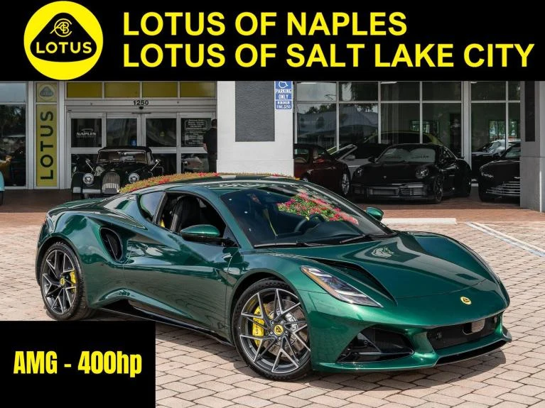 Lotus Emira Turbo SE · Racing Green · Naples Motorsports
