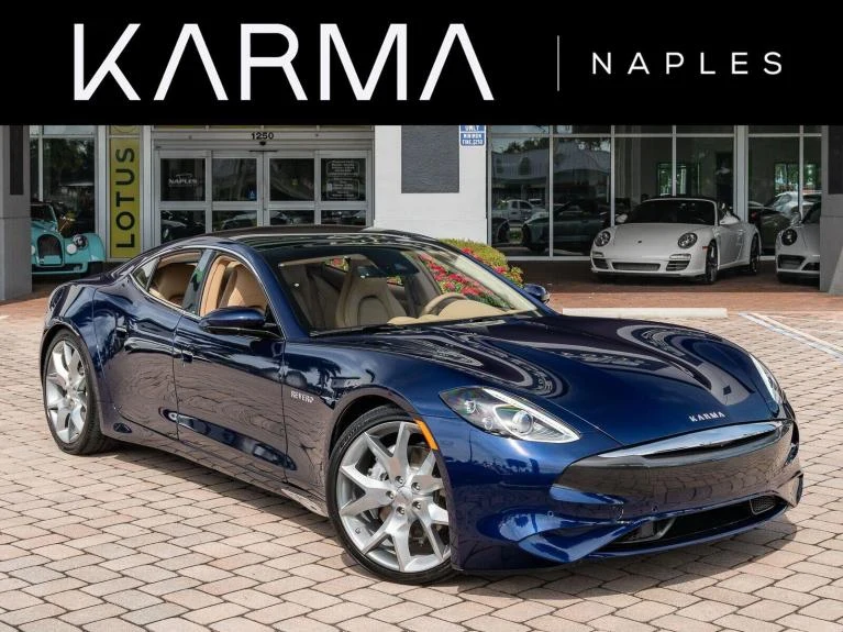Karma Revero Label · Bodega Bay Blue · Naples Motorsports