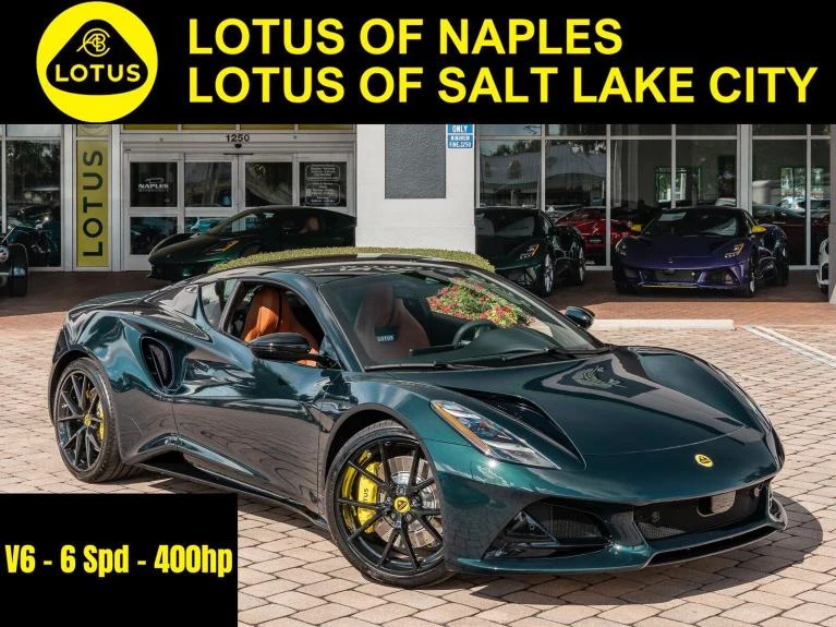 Lotus Emira V6 SE · Dark Verdant · Naples Motorsports