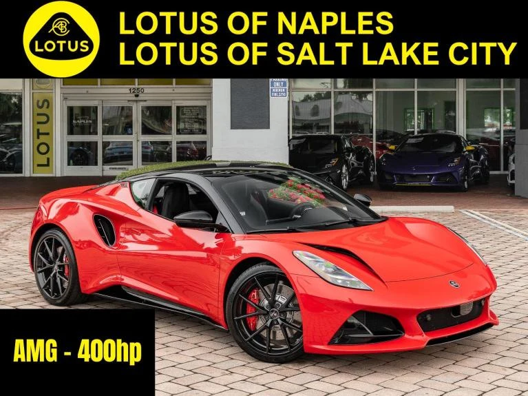 Lotus Emira Turbo SE · Vivid Red · Naples Motorsports