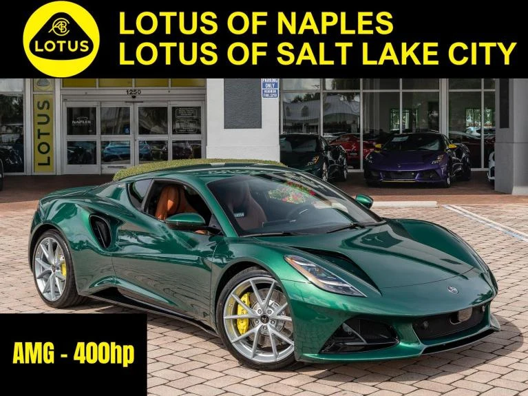 Lotus Emira Turbo SE · Racing Green · Naples Motorsports