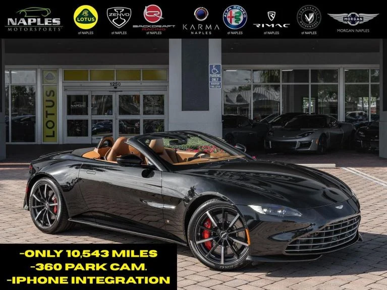 Aston Martin Vantage (2018) Roadster · Ultramarine Black · Naples Motorsports