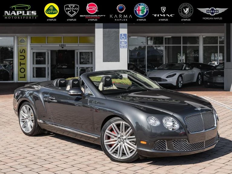 Bentley Continental GTC Speed (2nd Generation) · Moonbeam Metallic · Naples Motorsports