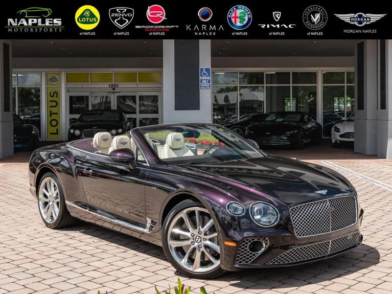 Bentley Continental GTC Mulliner (3rd Generation) · damson purple · Naples Motorsports