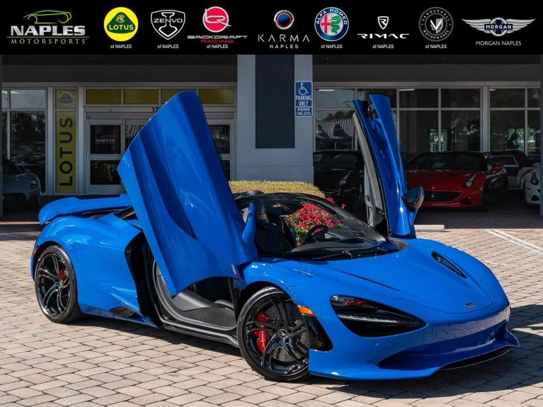 McLaren 750S Spider · Paris Blue · Naples Motorsports