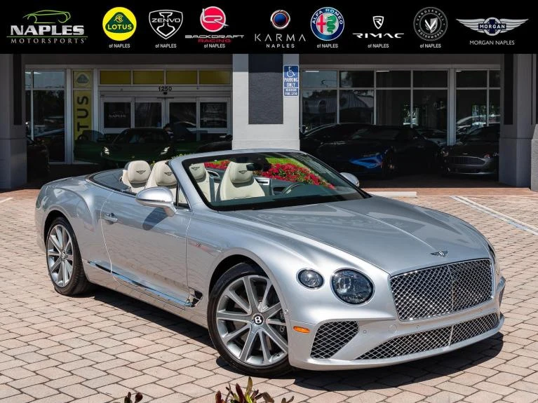 Bentley Continental GTC V8 (3rd Generation) · Moonbeam · Naples Motorsports