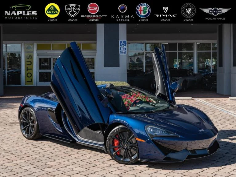 McLaren 570S Spider · Atlantic Blue · Naples Motorsports