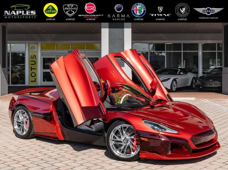 Rimac Nevera · red · Naples Motorsports