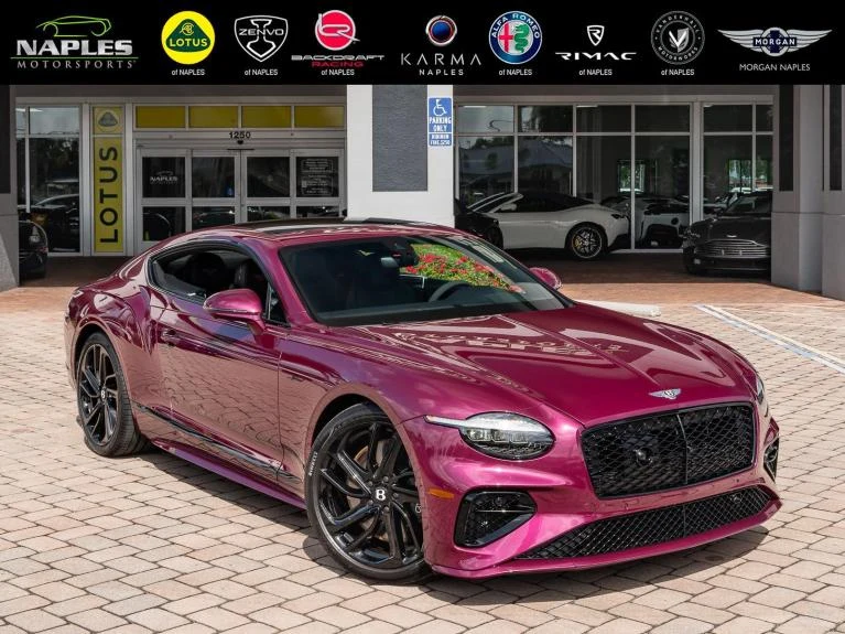 Bentley Continental GT Speed (4th Generation) · Magenta · Naples Motorsports
