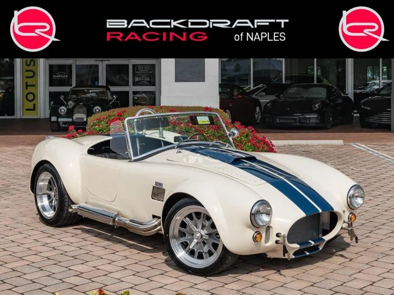 Backdraft Racing Cobra Replica RT4 · white · Naples Motorsports