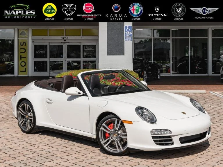 Porsche 911 (997.2) Carrera 4S Cabriolet · Carrara White · Naples Motorsports