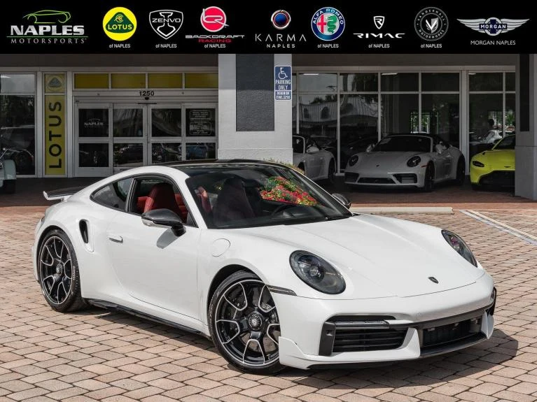 Porsche 911 (992.1) Turbo S · Carrara White · Naples Motorsports