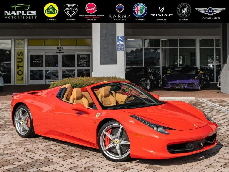 Ferrari 458 Spider · Rosso Scuderia · Naples Motorsports