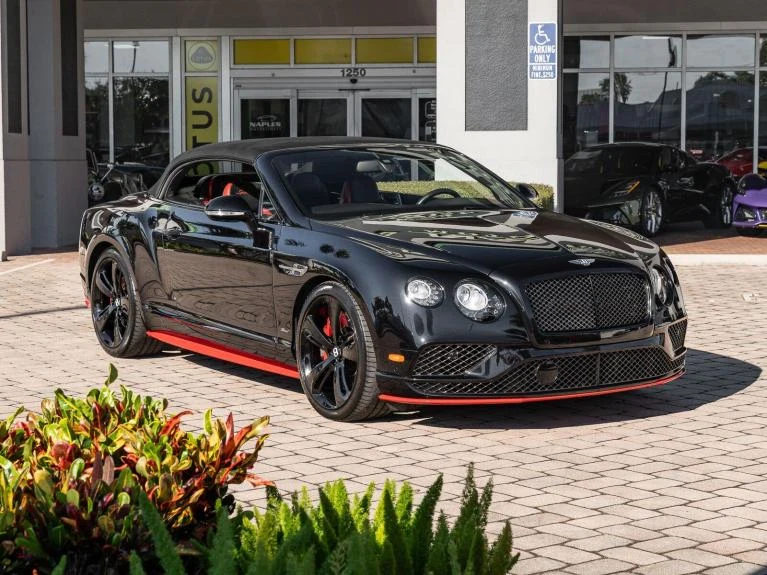2017 Bentley Continental GT Speed Convertible for sale at Naples Motorsports in Naples, Florida