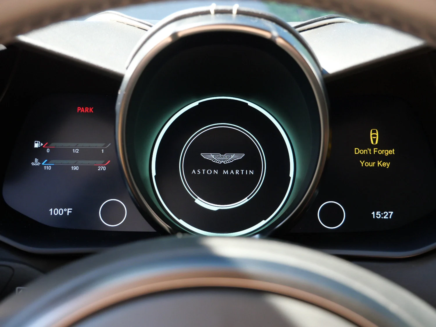 2021 Aston Martin DBS Superleggera interior, Obsidian Black