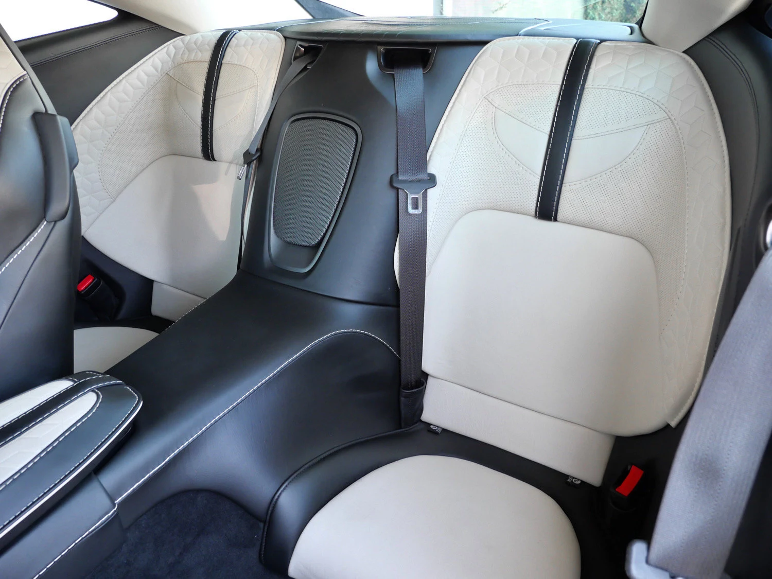 2021 Aston Martin DBS Superleggera interior, seats, Obsidian Black